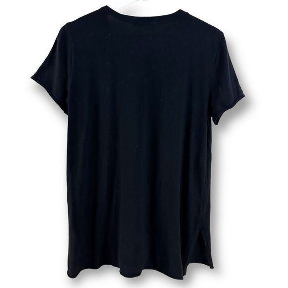 Lush black short sleeve t-shirt size M - Picture 2 of 7